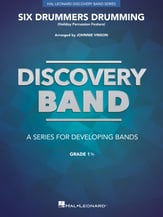 Six Drummers Drumming Concert Band sheet music cover